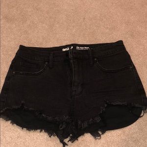 Mossimo Black Denim Shorts